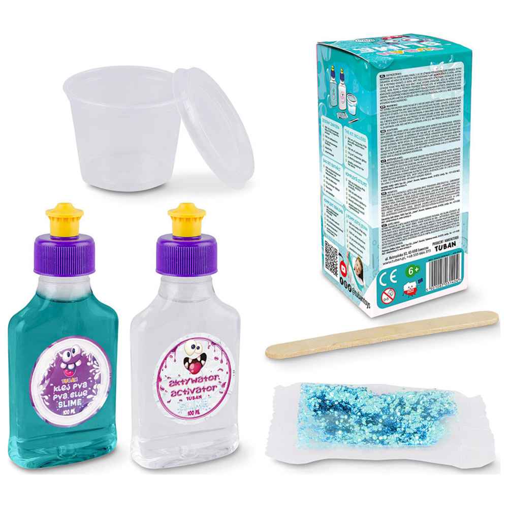 Tuban - Watermelon Diy Slime Kit - 6 Pcs