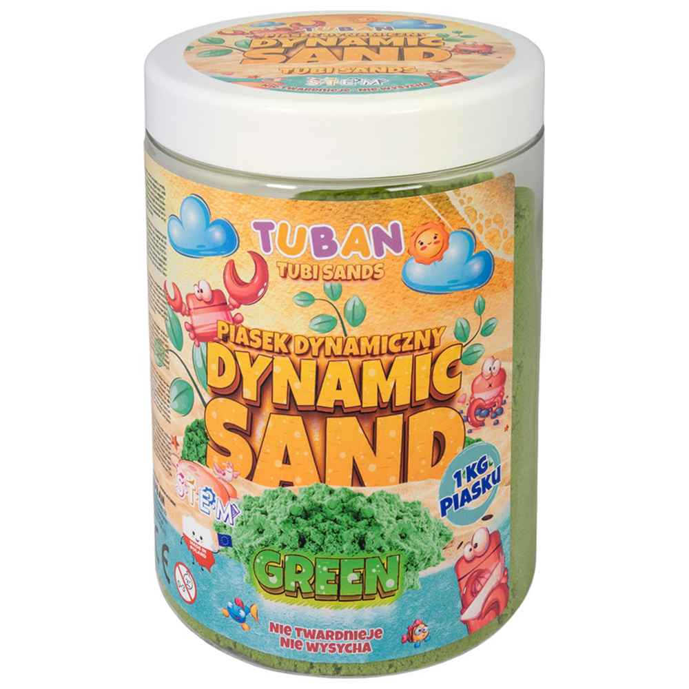 Tuban - Dynamic Sand - Green - 1 kg