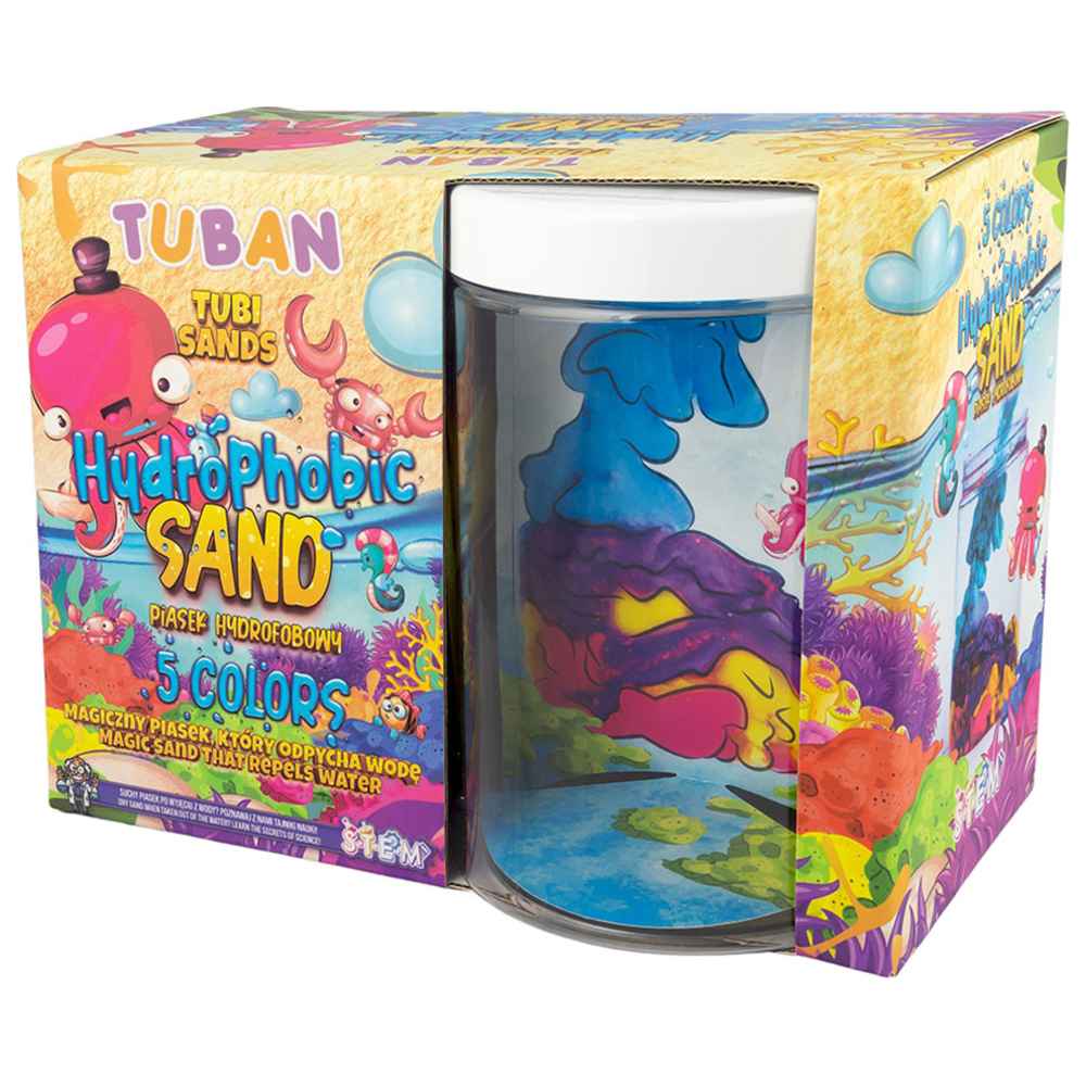 Tuban - Hydrophobic Sand Set W/ Aquarium - 6 Pcs