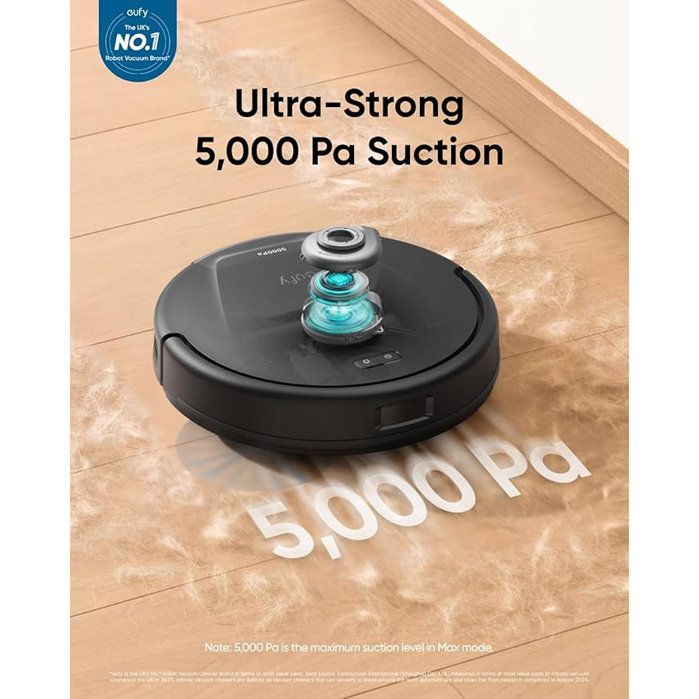 Eufy - L60 Clean Hybrid Vacuum Cleaner - Black