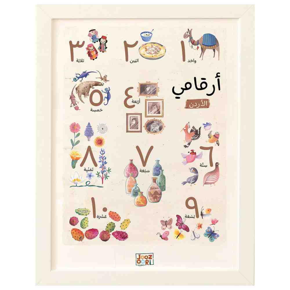 جذوري - لوحة حائط أرقامي - الأردن