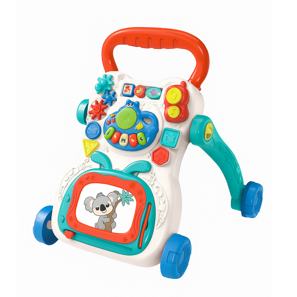 Factory Price - Luca Multifunctional Baby Walker - Multicolor