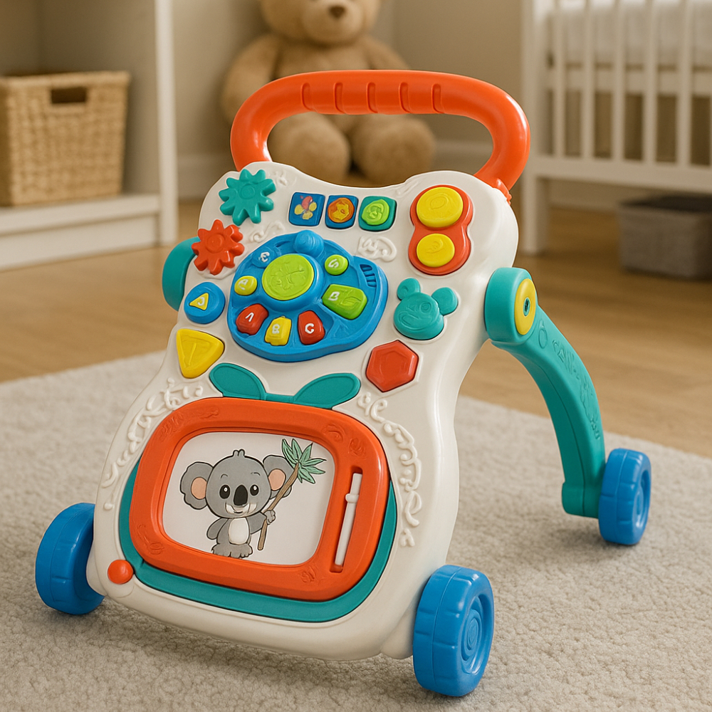 Factory Price - Luca Multifunctional Baby Walker - Multicolor