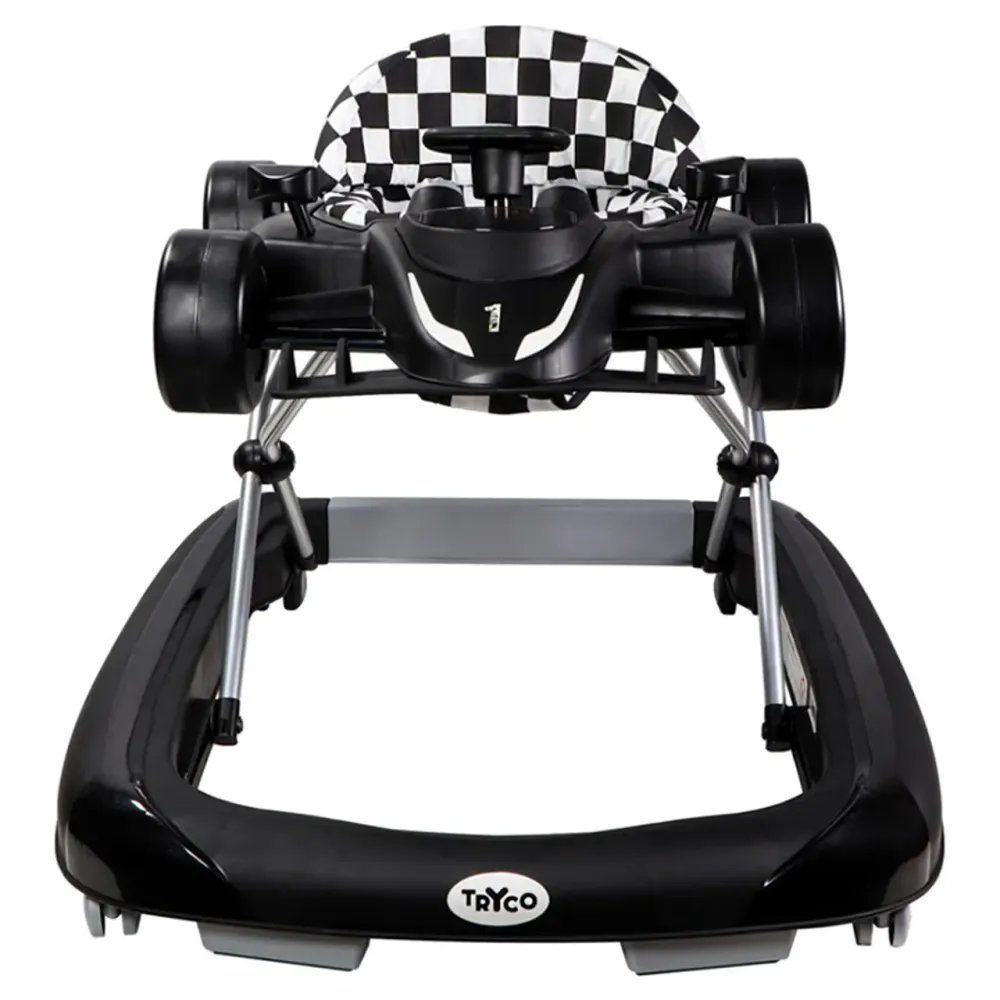 فاكتوري برايس - مشاية رايان 4 في 1 مع موسيقى وأضواء - أسود