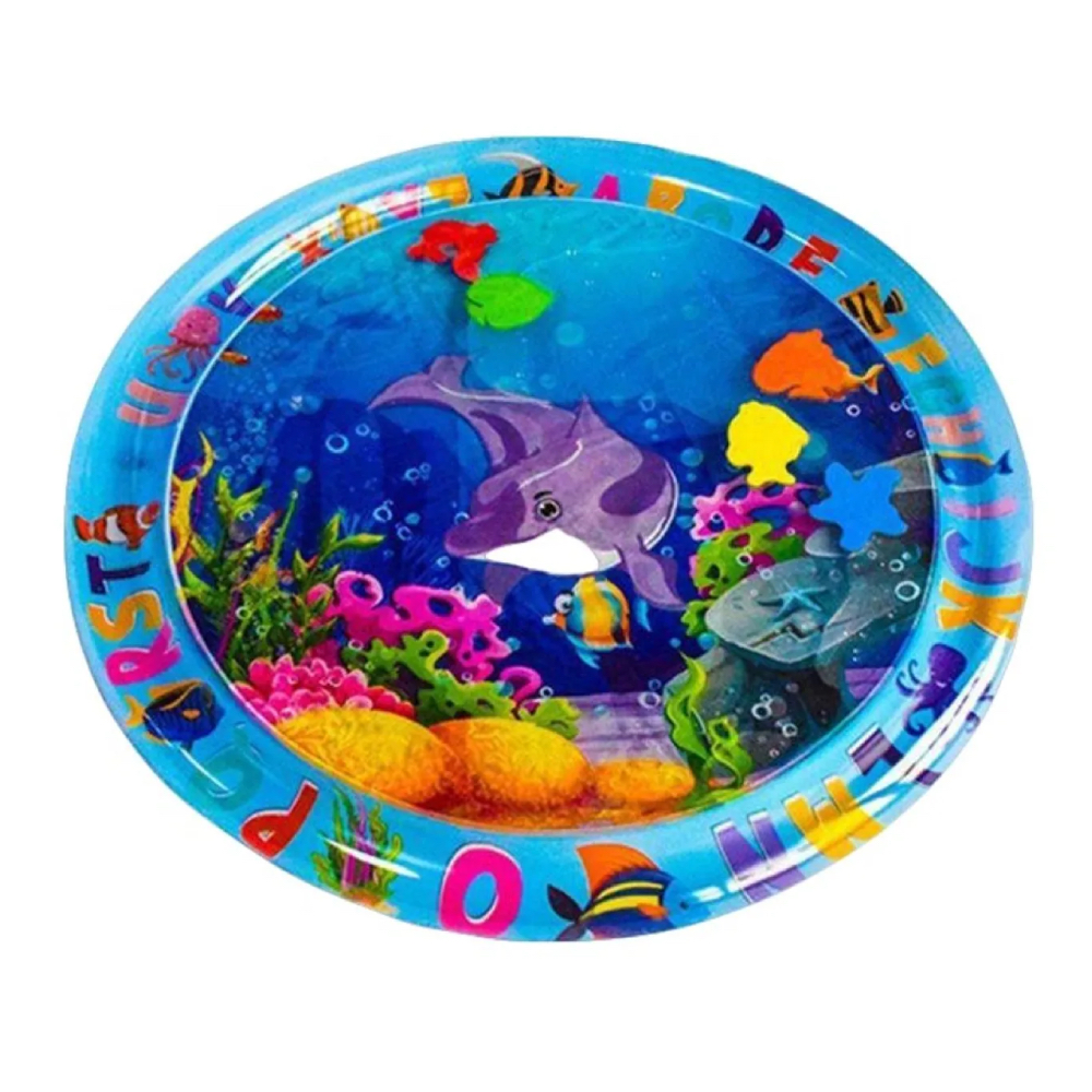Factory Price - Round Shaped Tummy Time Inflatable Water Playmat - A