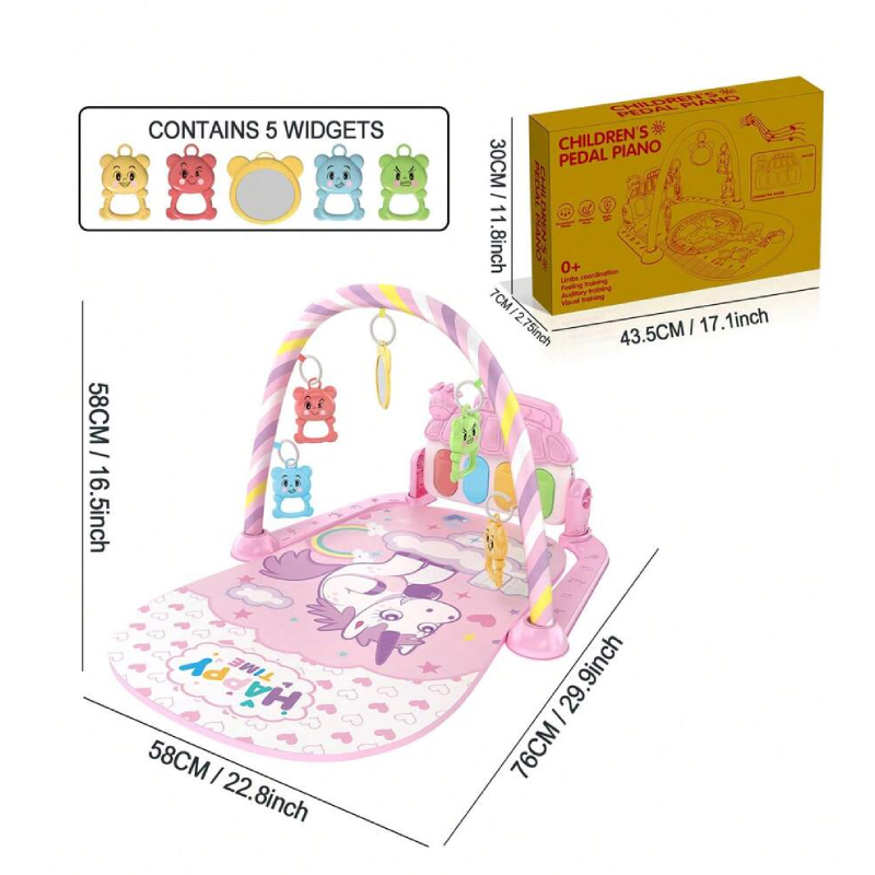 Factory Price - Nova Children Pedal Piano With Music And Lights - A