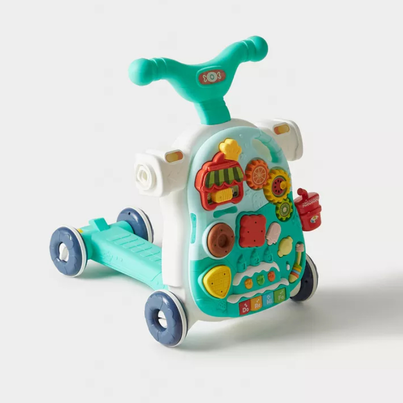 Factory Price - Eden 5 In 1 Multifunctional Activity Baby Walker - B