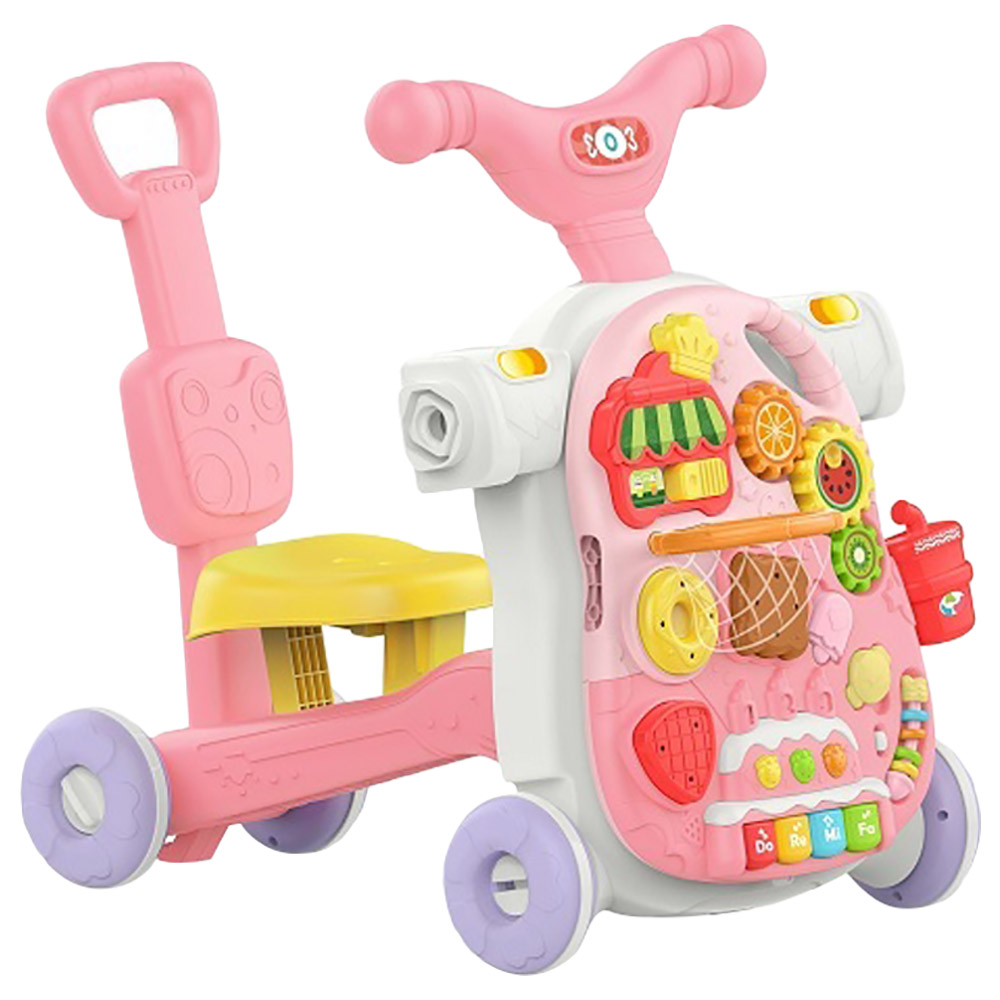 Factory Price Eden 5-in-1 Baby Walker - Pink