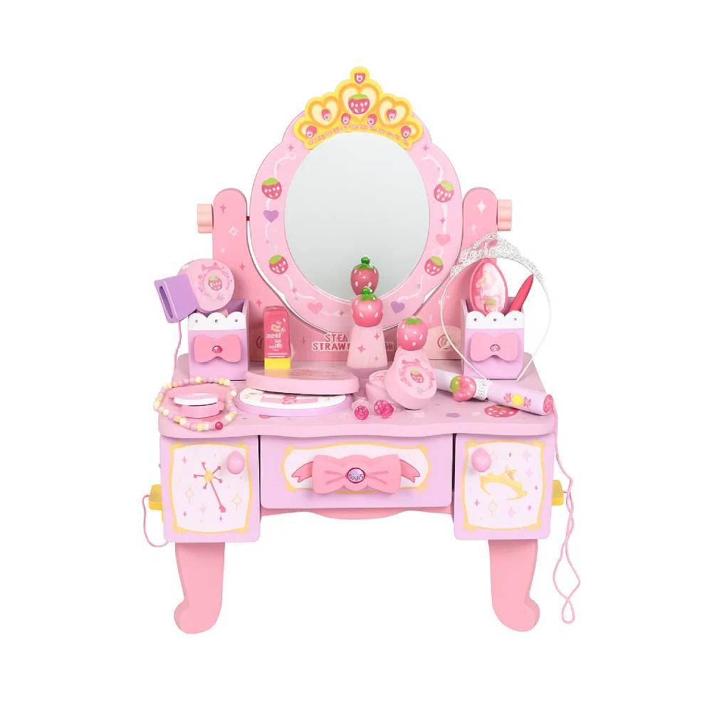 فاكتوري برايس - طاولة زينة خشبية واقعية من أليس كيدز - أرجل قطط