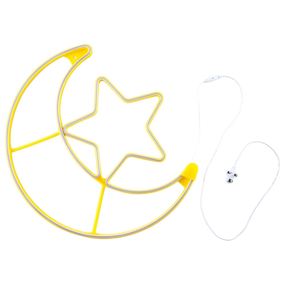HilalFul - Star Shaped LED Crescent