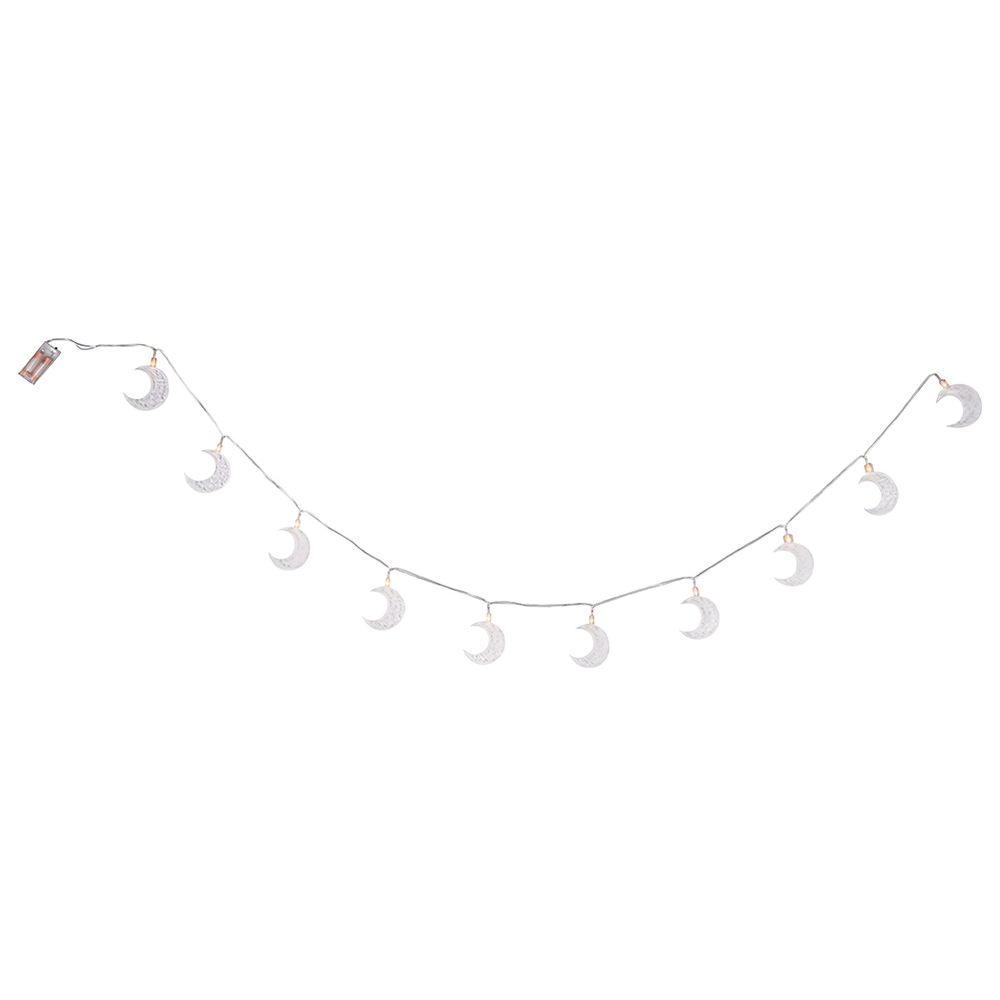 هلالفل - سلسلة إنارة رمضانية من الأكريليك الفاخر - هلال