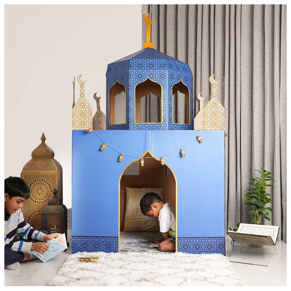 هلالفل - مسجد كرتوني من الورق المقوى