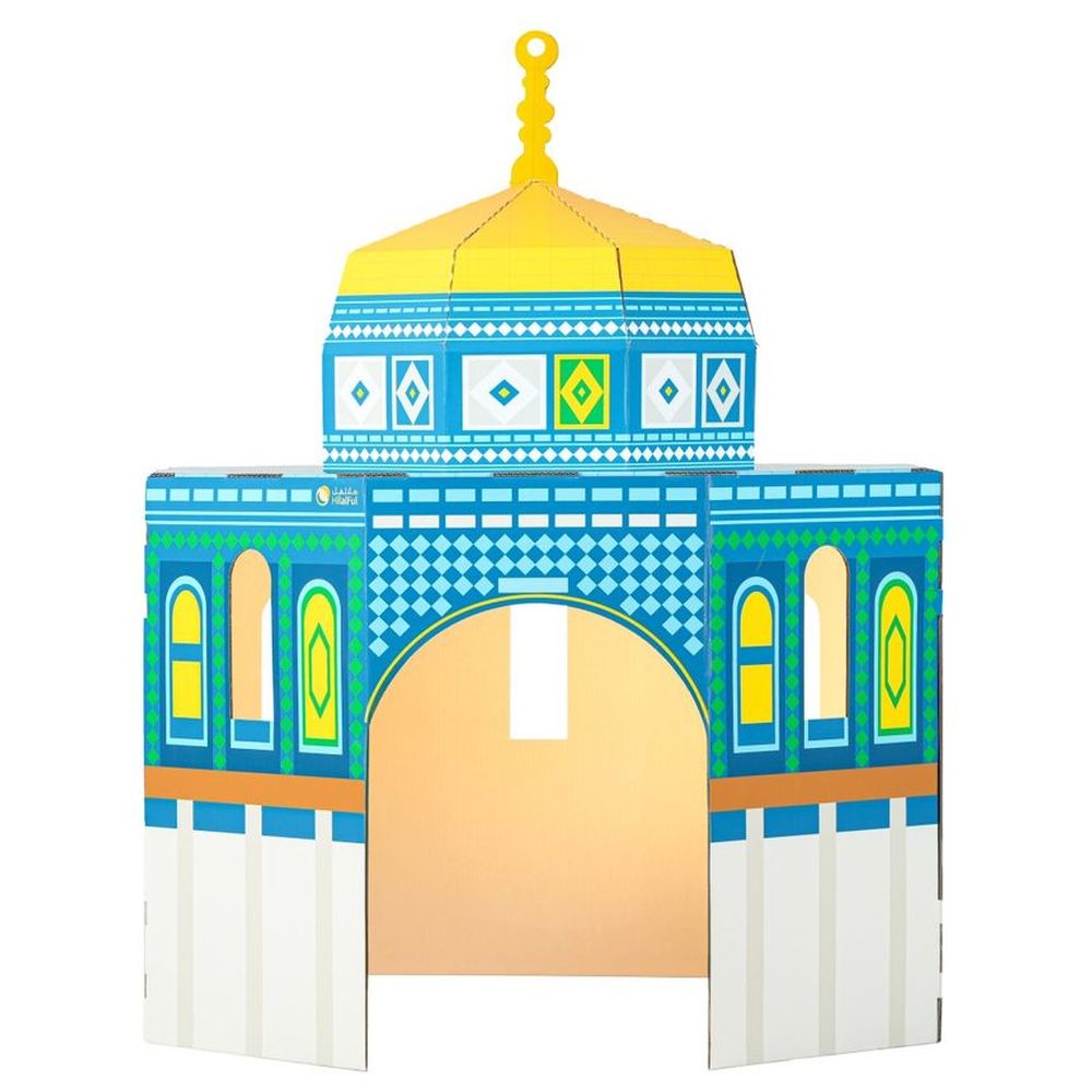 هلالفول - مسجد قبة الصخرة من الورق المقوى