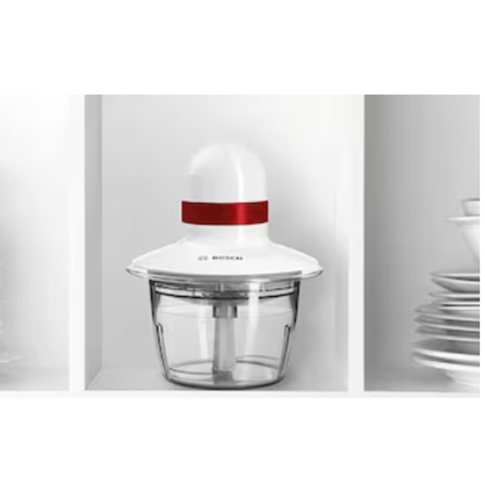 Bosch - Chopper - White/Deep Red - 400 W - 800ml