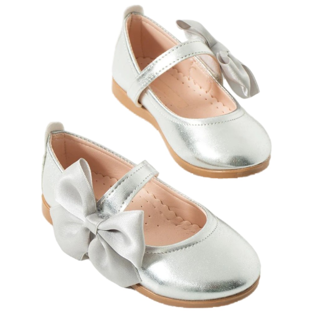 Via Bambino - Girl's Shoes B-200 - Silver