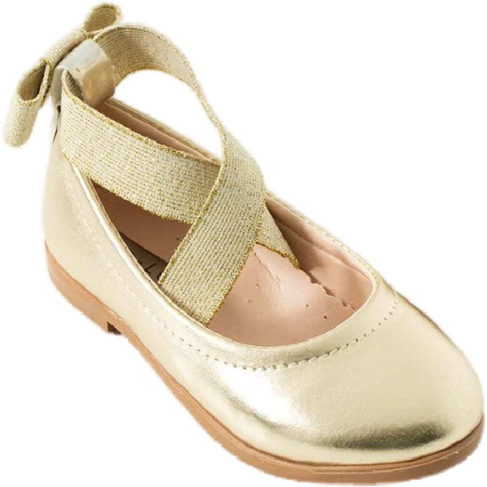 Via Bambino - Girl Shoes B-300 - Gold