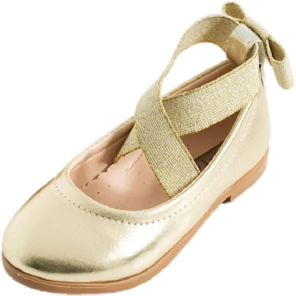 Via Bambino - Girl Shoes B-300 - Gold