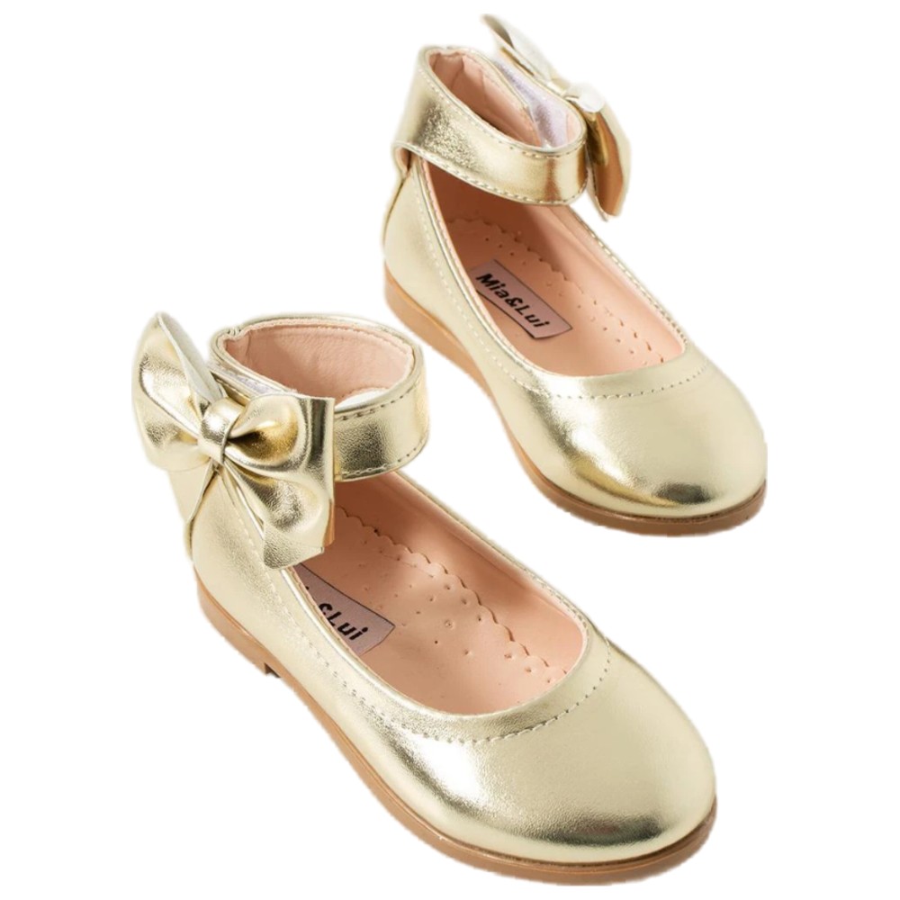 Via Bambino - Girl Shoes B-550 - Gold