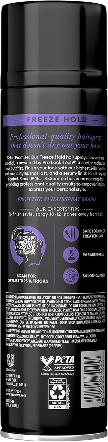 Tresemme - Freeze Hold Anti-frizz Hairspray - 311g