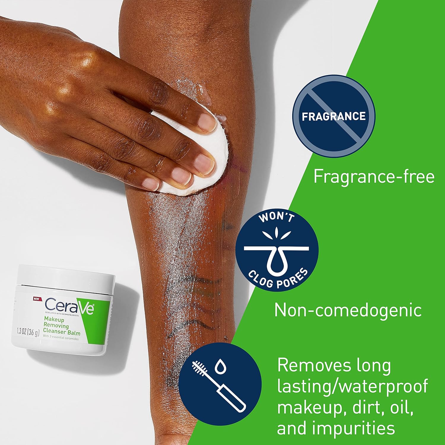 سيرافي - مرطب تنظيف وترطيب لإزالة المكياج - 36غ