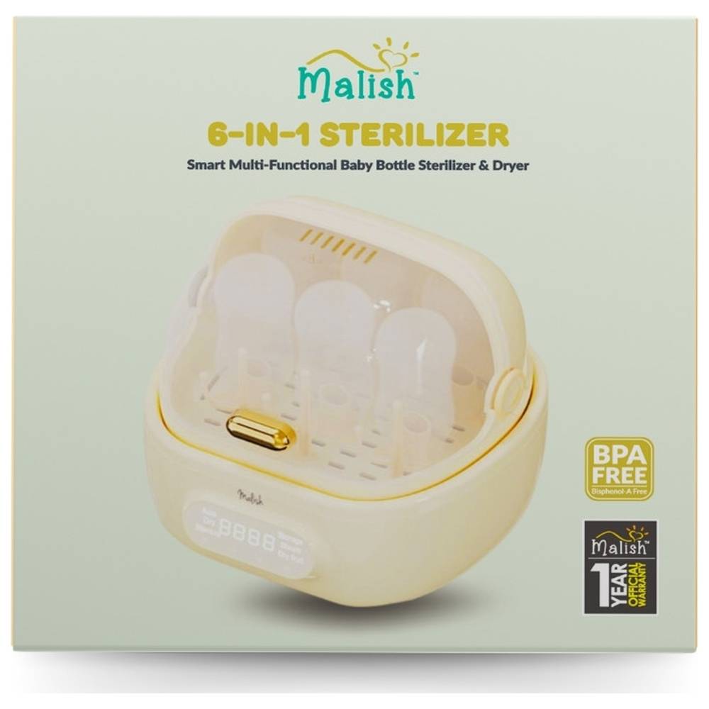 Malish - 6-in-1 Multifunction Sterilizer - Gold Cream