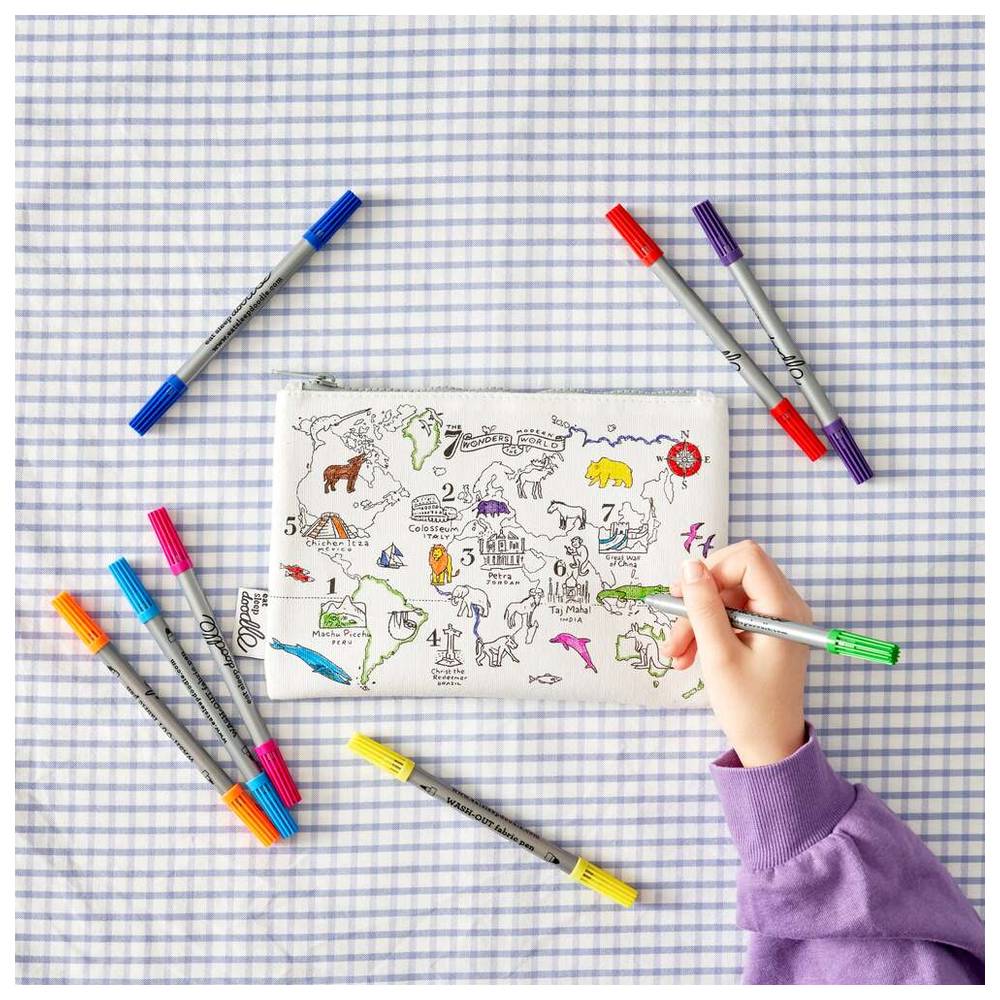 إيت سليب دودل - مقلمة - خريطة العالم