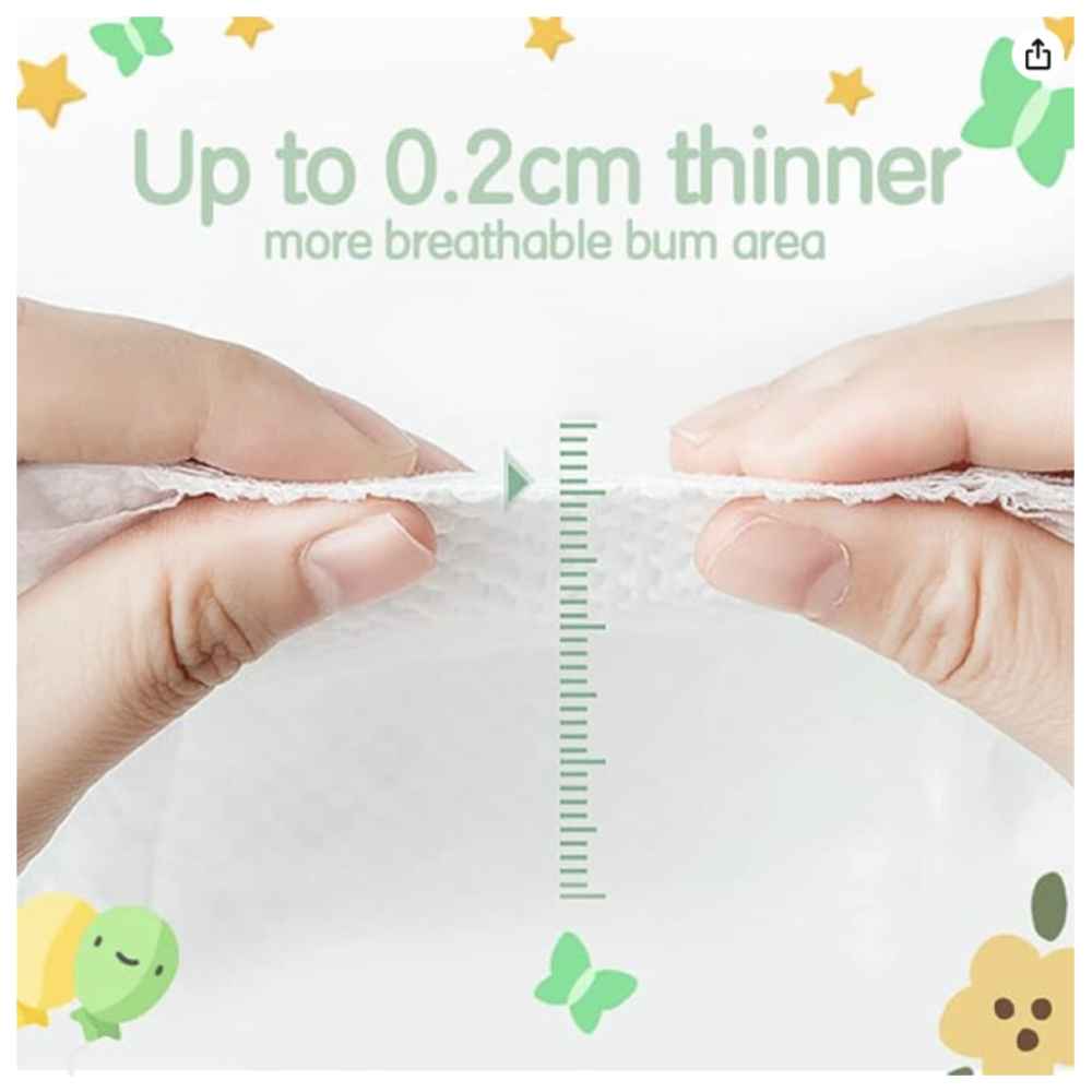 ماكوكو - حفاضات كِلوت آير - الحجم 2 - رفيع - صغير - 4-8 كلغ - 38 حفاض