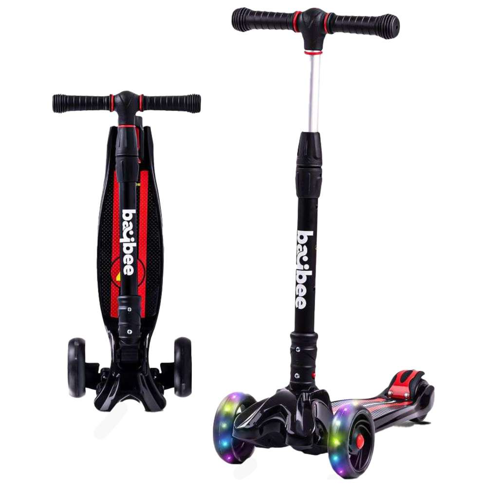 بايبي - سكوتر قابل للطي للأطفال - أسود