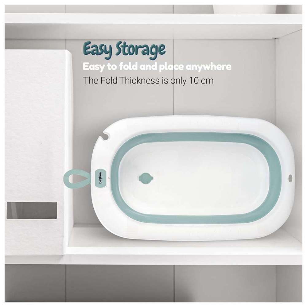 Baybee - Foldable Baby Bath Tub - Green