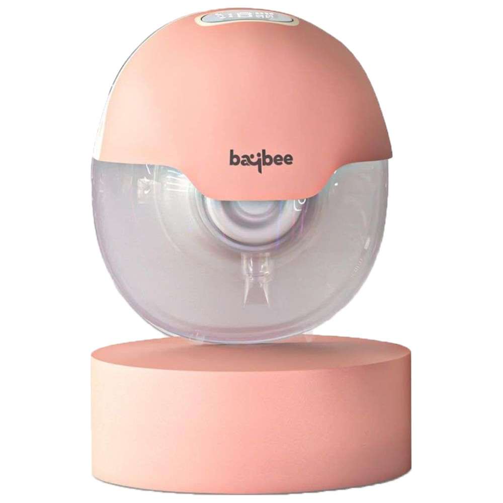 Baybee - Wearable Electric Breast Pump - Pink
