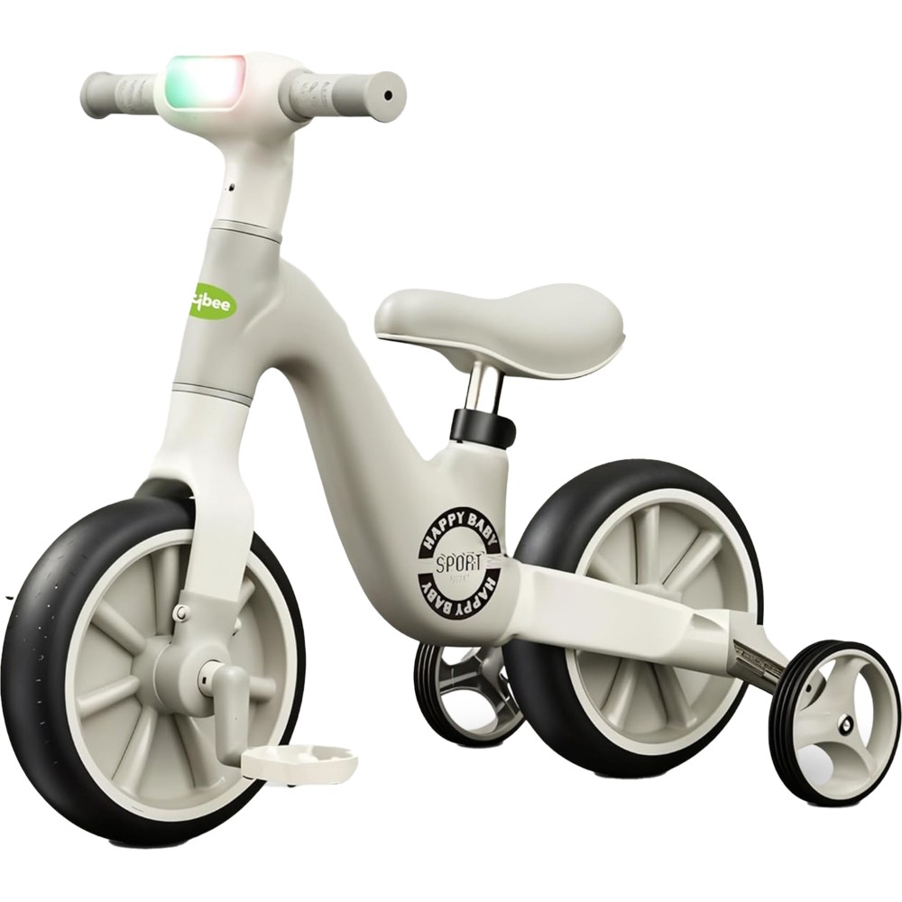 Baybee - Baby 2-In-1 Buzzy Tricycle With Light And Music - Green