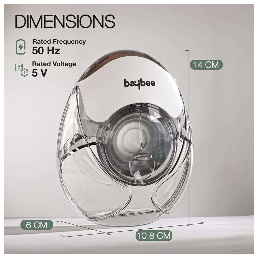 Baybee - Lactolux Wearable Electric Breast Pump