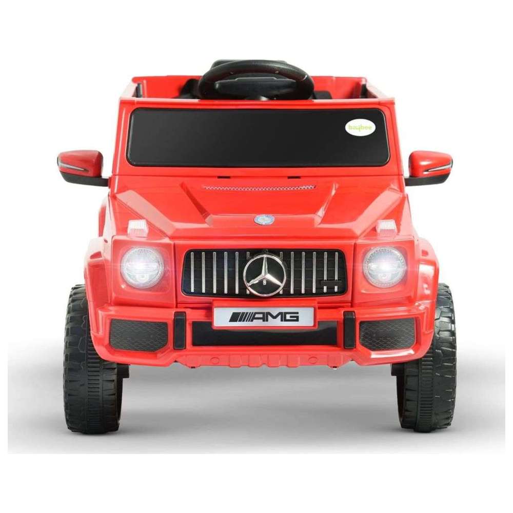 بايبي - سيارة مرسيدس بنز رابتور جيب تعمل بالبطارية للأطفال - حمراء