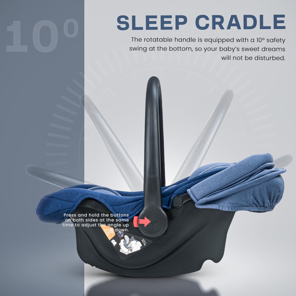 بايبي - سرير محمول متعدد الأغراض 3 في 1 للأطفال