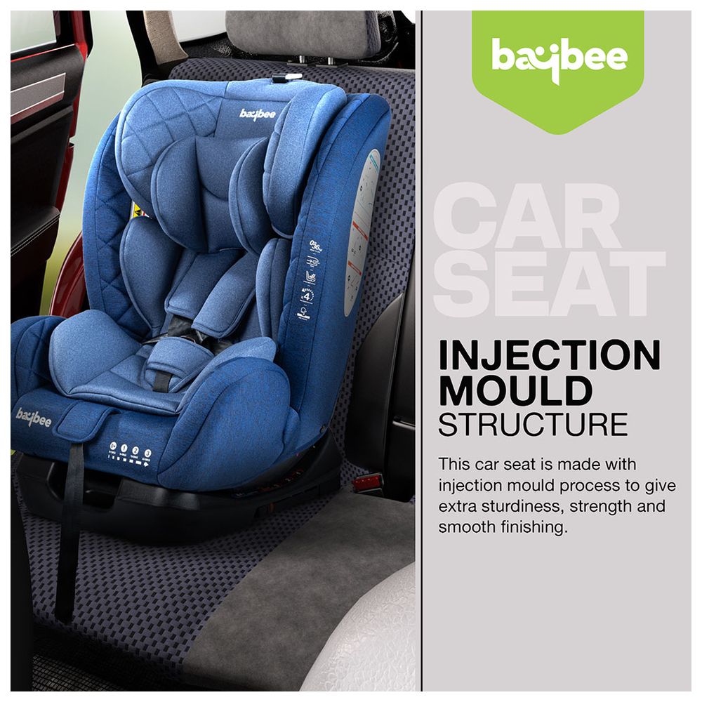 بايبي - كرسي سيارة قابل للتحويل للأطفال مع نظام إيزوفيكس - أزرق
