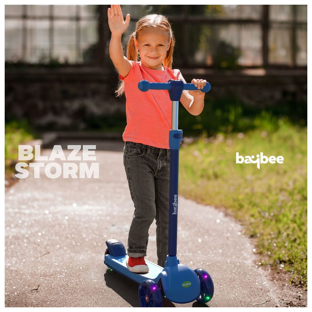 بايبي - سكوتر أطفال بليز ستورم - أزرق