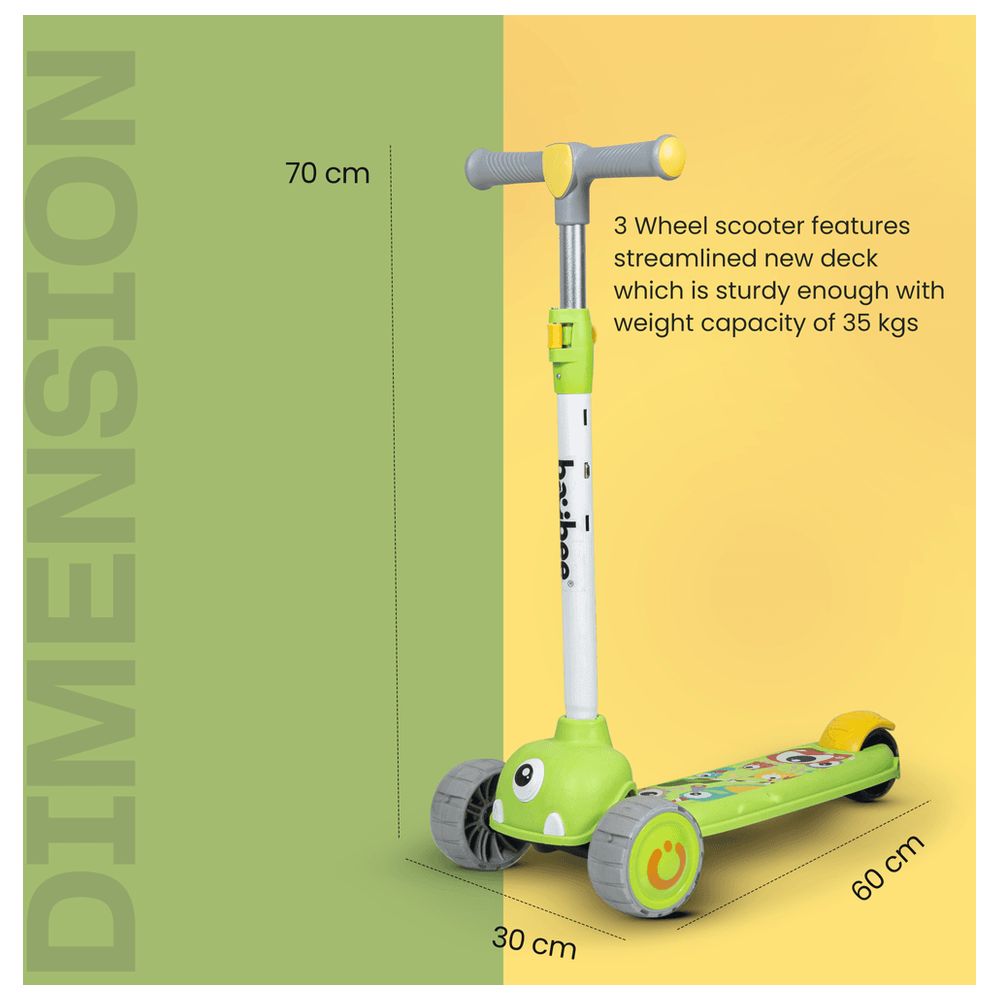 بايبي - سكوتر أطفال ماكسي - أخضر