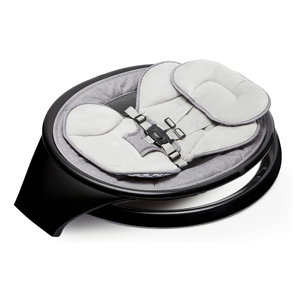 بايبي - مهد كهربائي أوتوماتيكي ممتاز للأطفال - أسود