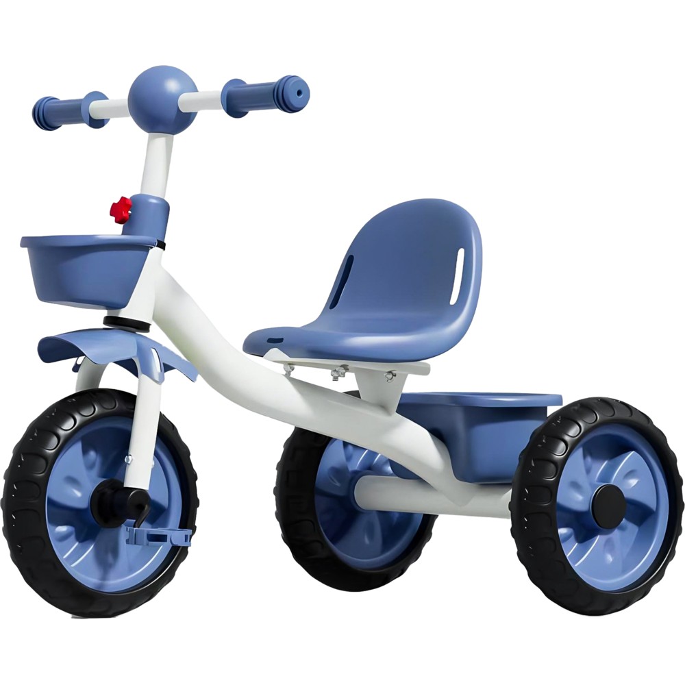 Baybee - Baby Tricycle With Front And Rear Storage Baskets