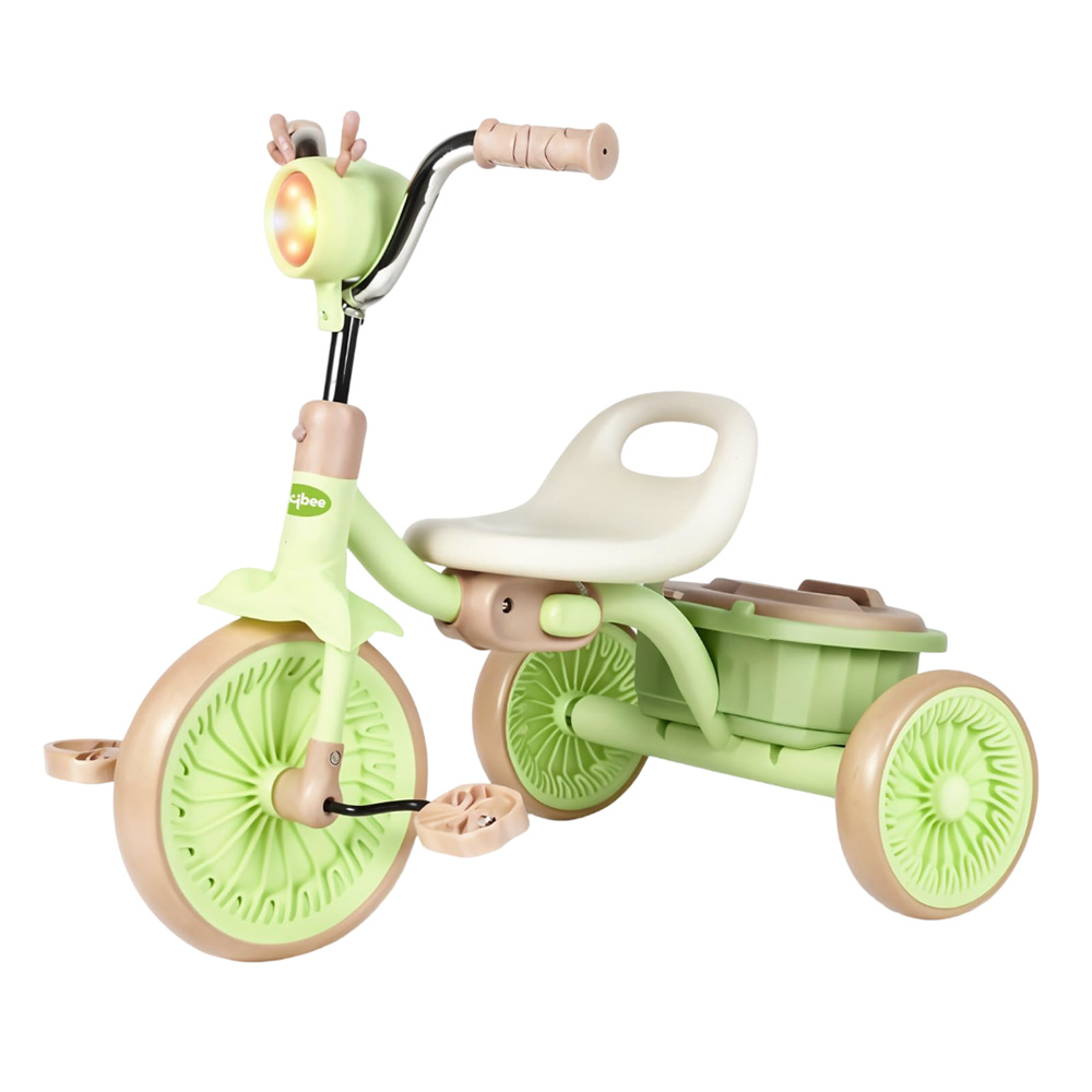 بايبي - دراجة ثلاثية للأطفال قابلة للطي تريكي - أخضر