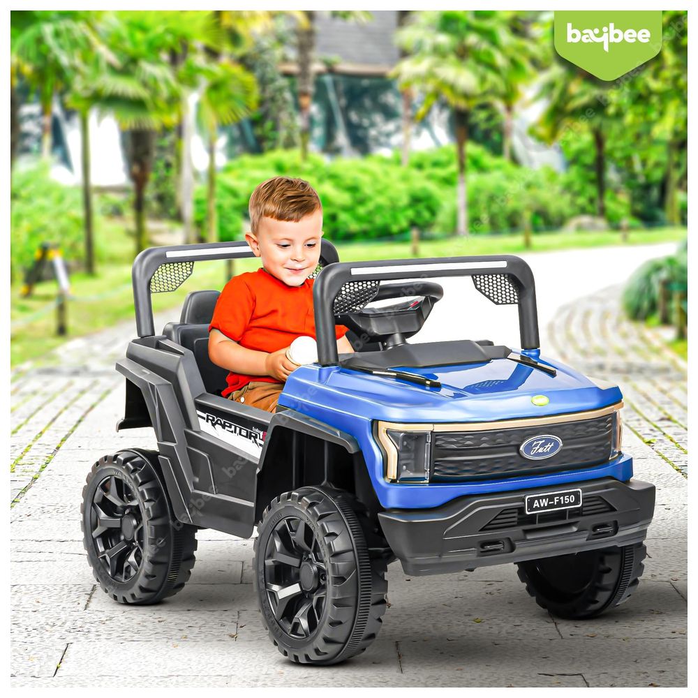 بايبي - جيب كهربائي يعمل بالبطارية للأطفال سفينكس - أزرق