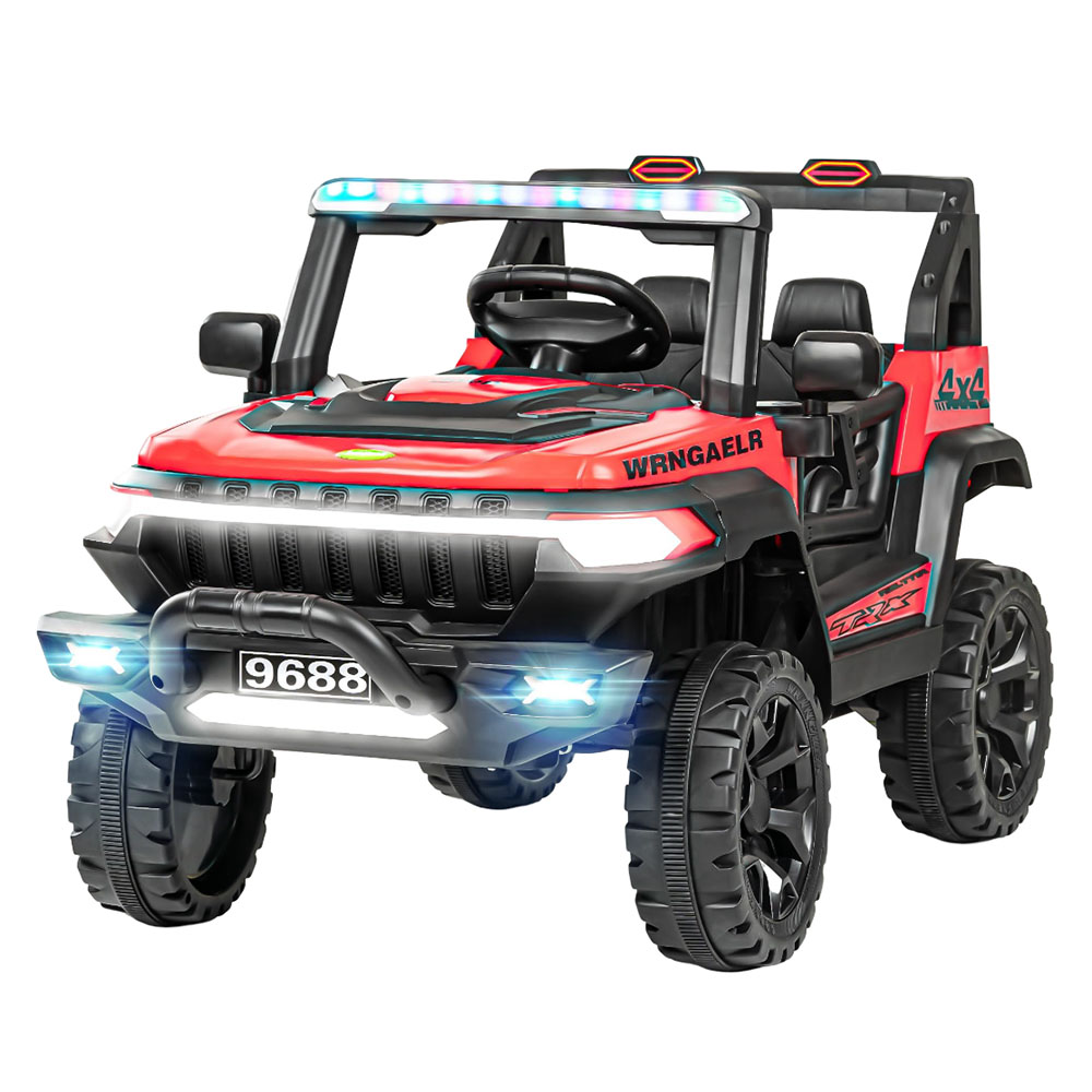 Baybee - Wagon Rechargeable Battery Operated Jeep - Red
