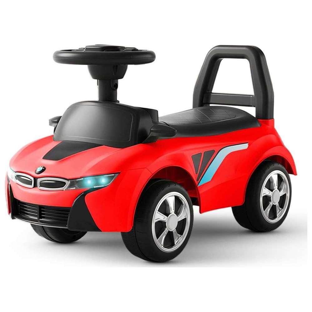 بايبي - سيارة دفع وركوب للأطفال ستريك - أحمر