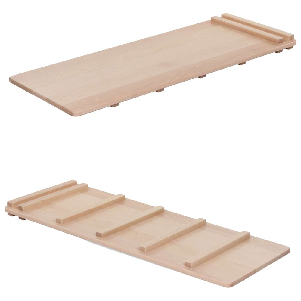 بيبي باي - سلم وزحليقة تسلق 2 في 1 ليتل فوت - ورنيش طبيعي