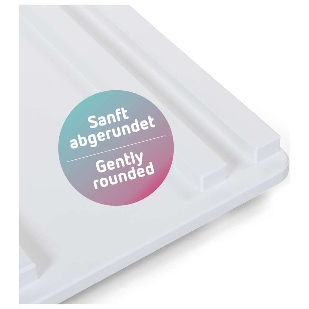 بيبي باي - سلم تسلق وزحليقة 2 في 1 ليتل فوت - أبيض مصقول