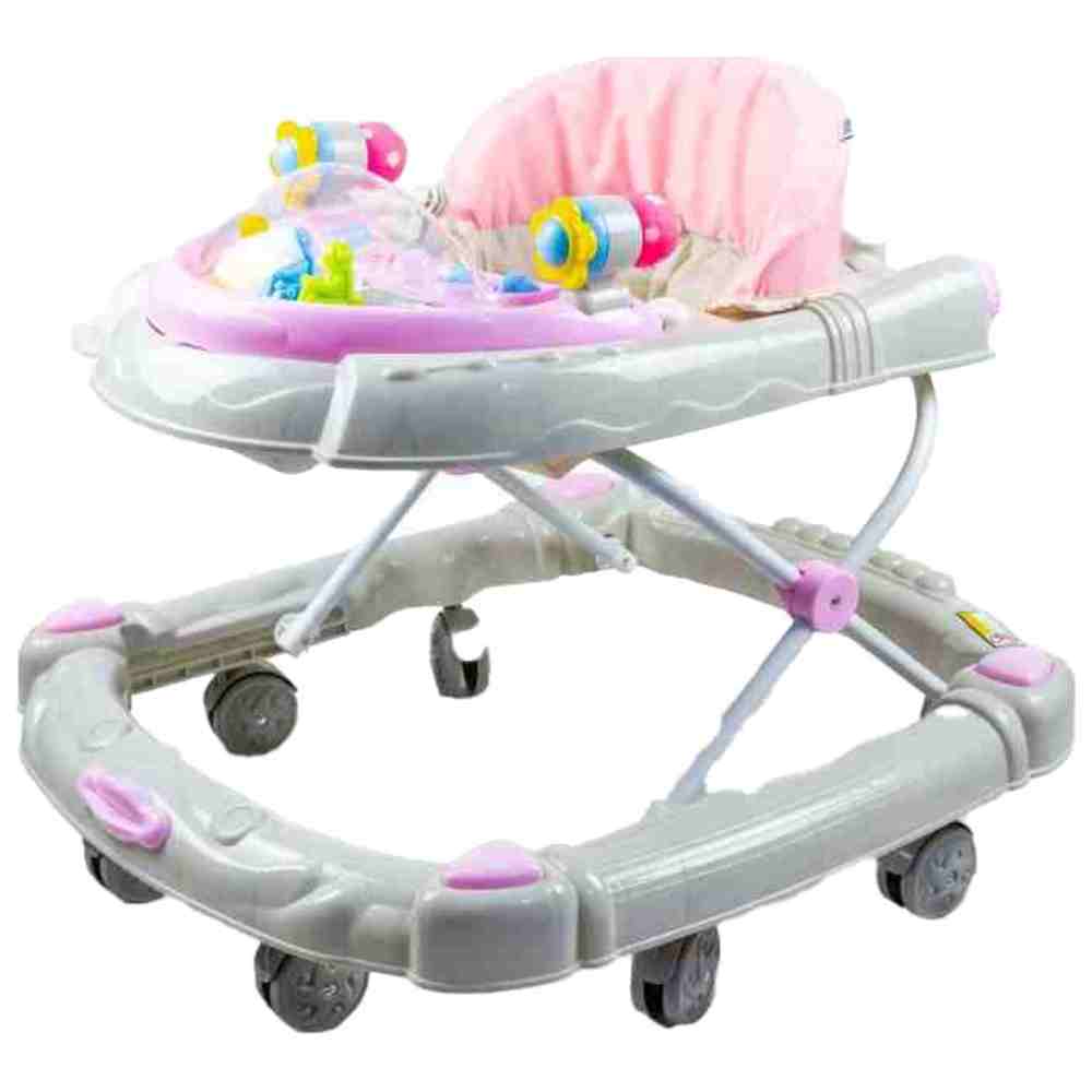 Molody - Baby Walker - White/Pink