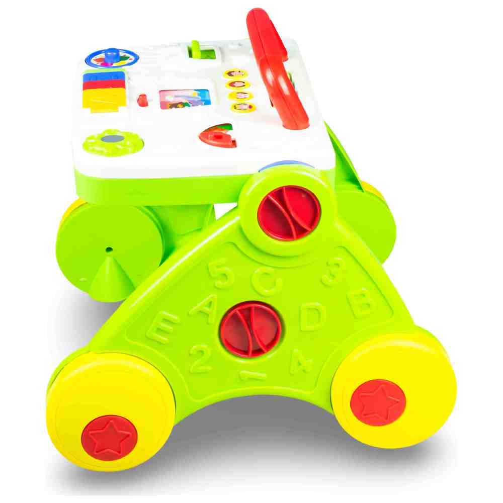 مولودي - مشاية أطفال موسيقية - خضراء