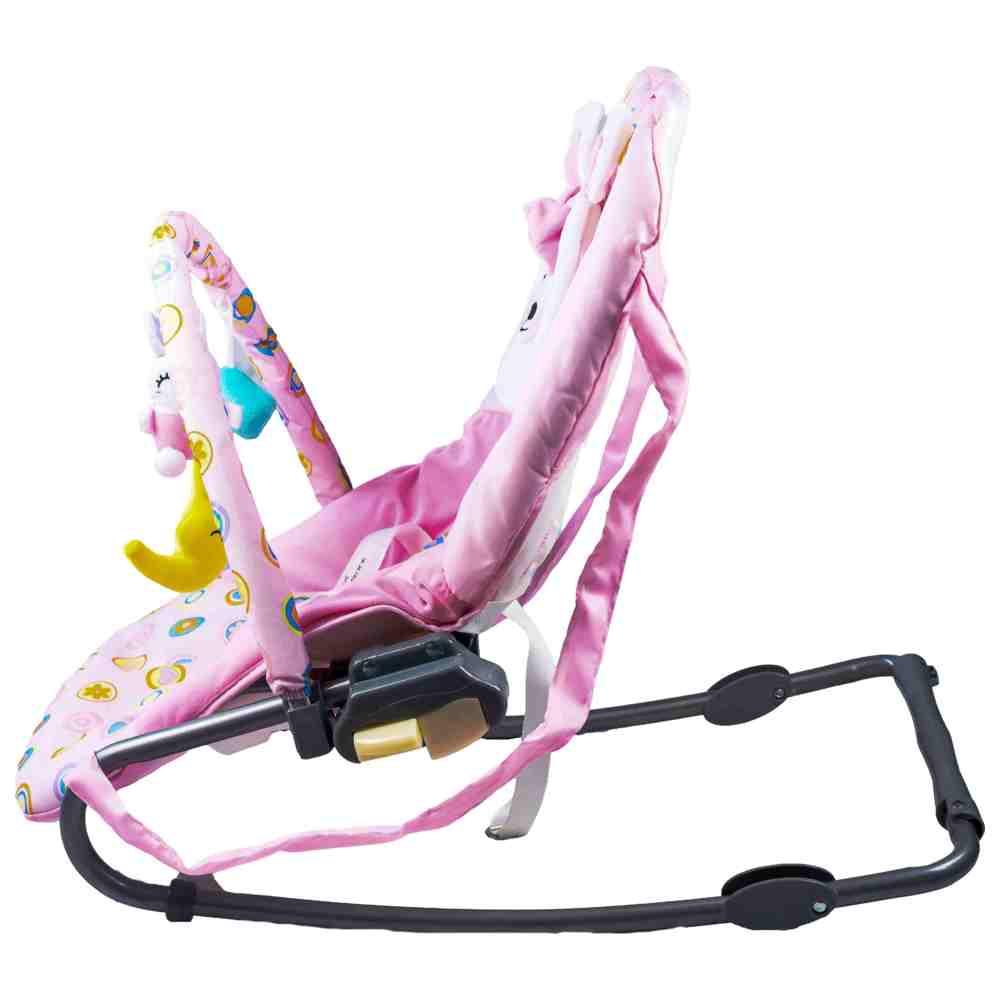 Molody - Baby Rocker w/ Toy Bar - Pink
