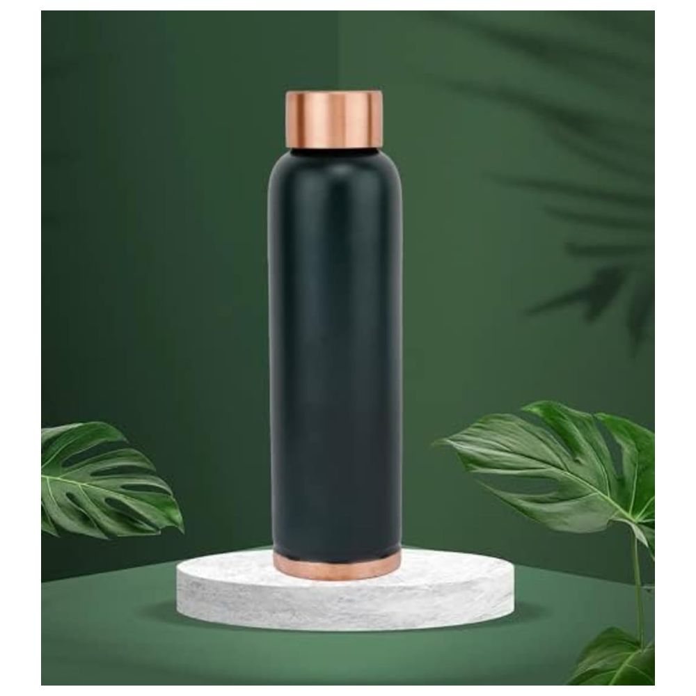 Voidrop Pure Copper Water Bottle - Green - 1000 ml