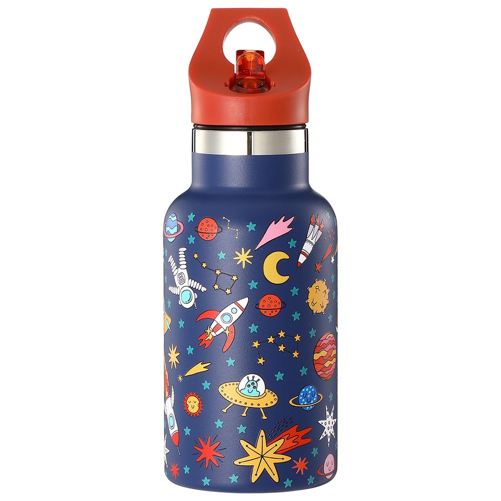 Bimbly - Stainless Steel Water Bottle - Space - 354 ml